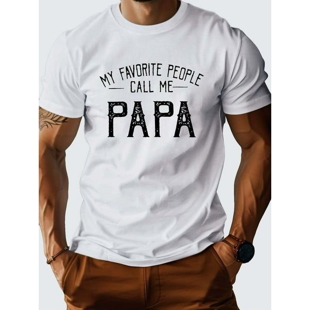 papa G500 pure cotton men's Tshirt comfort fit