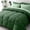 Dark Green & Light Green, variant on Queen Comforter Set, Ultra-Soft Bed in a Bag Queen Size 7 Pieces, Oeko-TEX Certified Bedding Set with Down Alternative Comforter, Sheets, Pillowcases & Shams, Purple