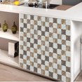 thumbnail image 5 of 30 piezas de pegatinas para azulejos, autoadhesivas, impermeables, para azulejos de mármol, pegatinas autoadhesivas para decoración de pared para cocina, baño, 20 x 20 cm (mármol), 5 of 5