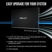 PNY CS900 1TB 2.5” SATA III Internal SSD – Up to 535/515 MB/s – SSD7CS900-1TB-RB