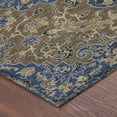 thumbnail image 3 of Addison Rugs Chantille Indoor/Outdoor Traditional Navy Machine Washable Round Rug, 8' x 8', 3 of 8