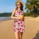 thumbnail image 3 of Disketp Rose Flowers para Vestido sin Mangas para Mujeres, Vestidos de Verano para Mujeres, Casual y Holgado para la Playa, 3 of 7