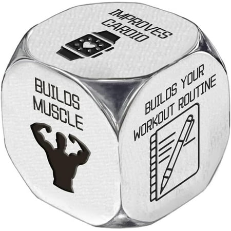 201 Stainless Steel Dice for Boyfriend Girlfriend Date Night Gift with Pull-out Box Stainless Steel Color Mixed Shapes 16x16x16mm handmade