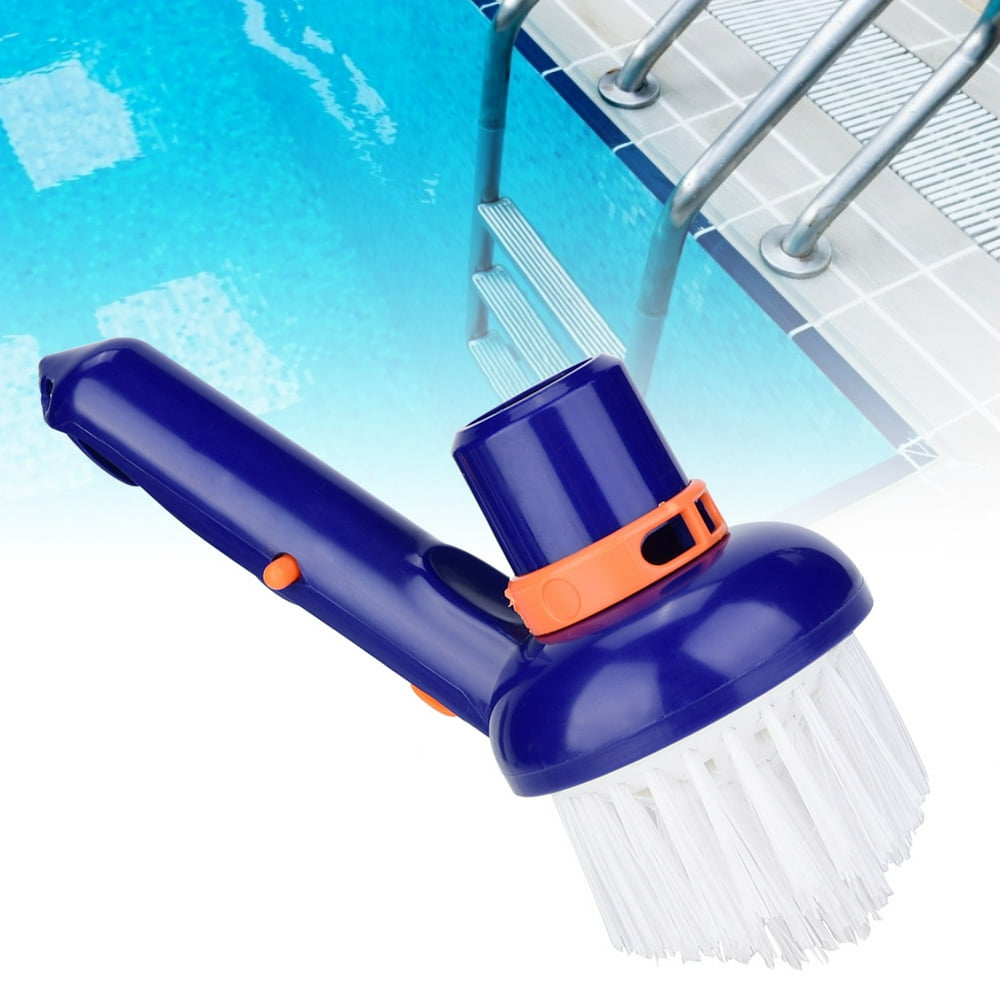 LYUMO Swimming Pool Step & Corner Vacuum Brush Spas Hot Tubs Cleaning Brushes with Fine Bristles