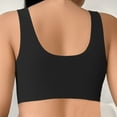 thumbnail image 5 of Elvqul Womens Plus Size Bras Bra Front Closure Full Coverage Wireless Black Bras for Women Comfort, 5 of 5