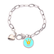 thumbnail image 1 of Earl Astrid, Condesa Stephanie dia. Pulsera de cadena de corazón joyería encanto moda, 1 of 3