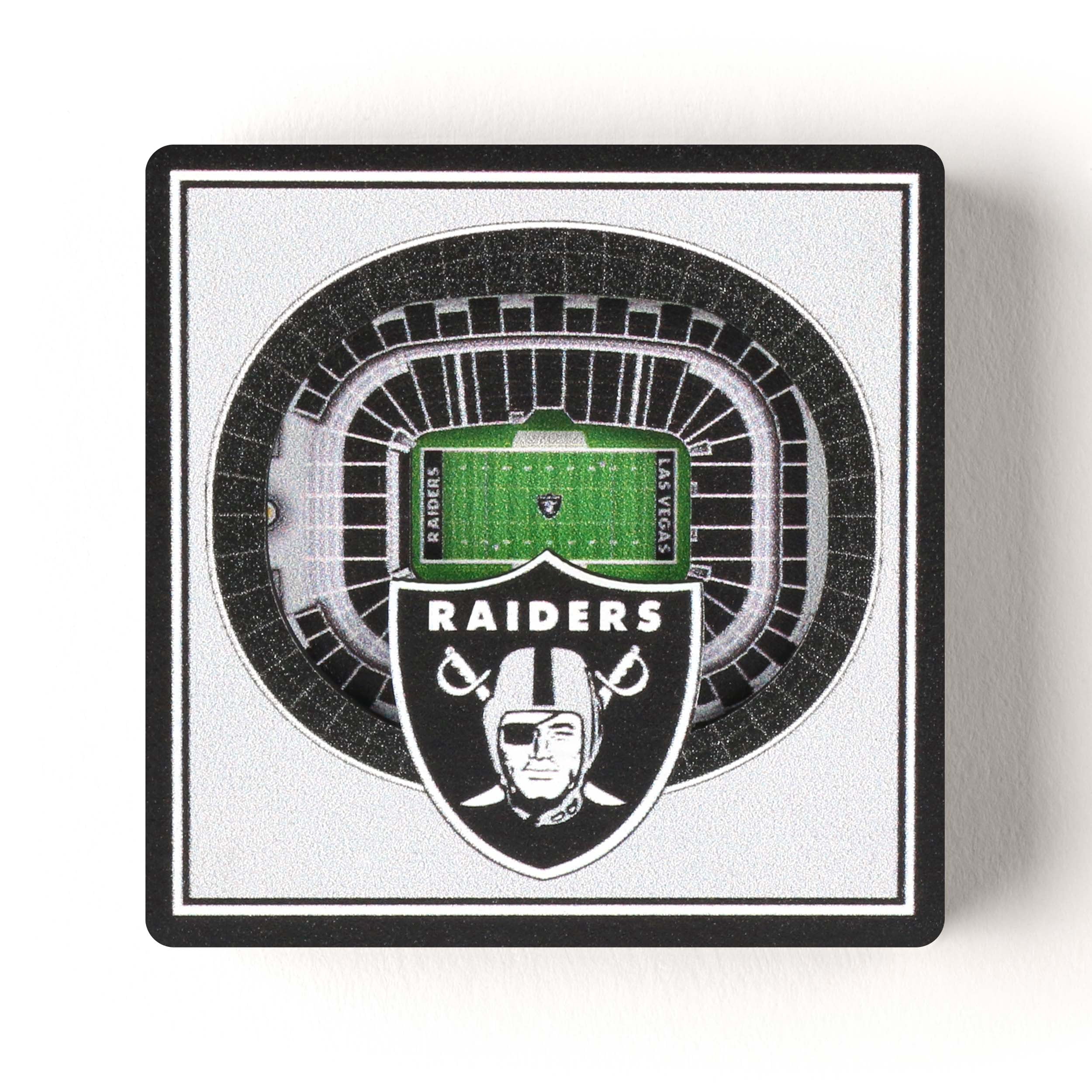 YouTheFan NFL Las Vegas Raiders 3D StadiumView Magnet
