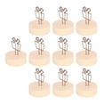 thumbnail image 3 of Soporte para números de mesa, 10 unidades, soporte para números de mesa, soporte para tarjetas, clip para fotos, artesanía excepcional, 3 of 9