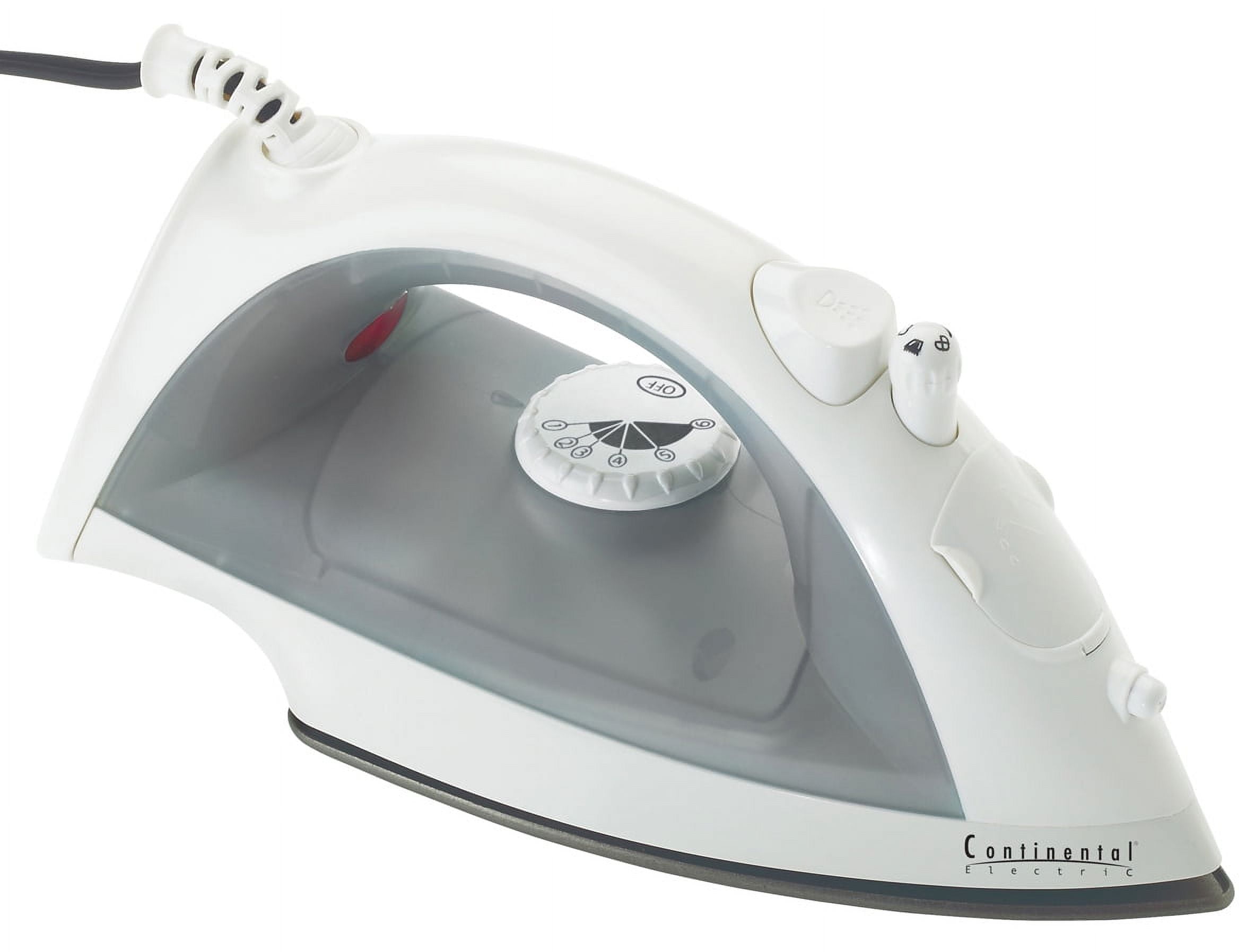  Continental Electric CP43021 Classic Iron, Medium, Silver :  Home & Kitchen