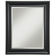 Black Wall Beveled Mirror 36"x30" by Martin Svensson Home