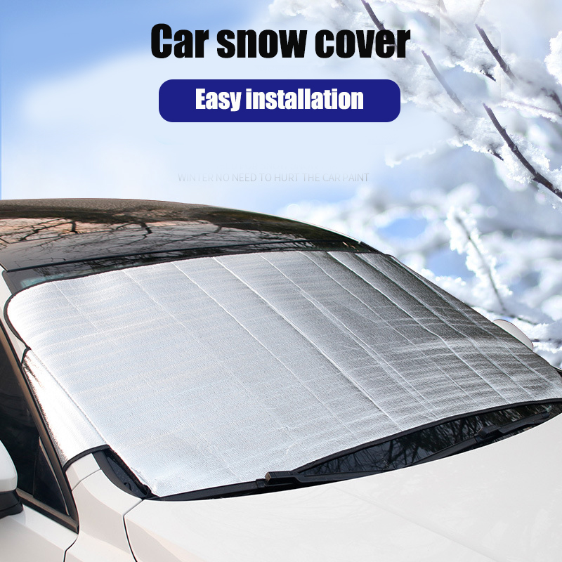 Allseasons Car Windshield Snow Cover & Sun Shade Cover & UV Protector