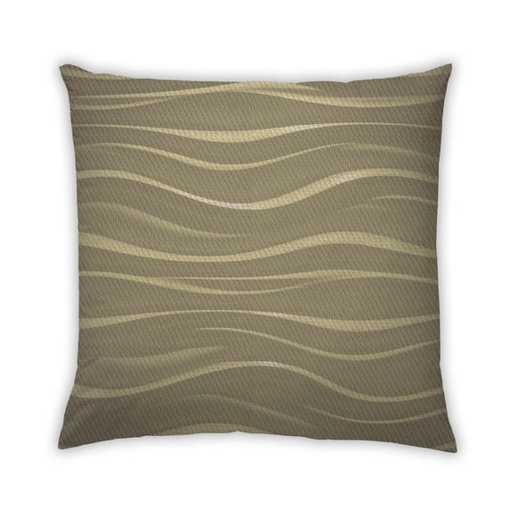 Ahgly Company Outdoor Square Contemporary Throw Pillow, 18 inch by 18 inch