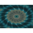 thumbnail image 1 of Ahgly Company Machine Washable Indoor Rectangle Transitional Deep Teal Green Area Rugs, 2' x 3', 1 of 7