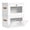 #3:White, variant on 2 Pack Beige Closet Storage Bins with Lids Front Opening Storage Bin Collapsible Fabric Organizer with Clear Window Dual Handles Closet Clothes Blanket Book Storage Box for Home DIMJ