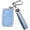Silver-blue, variant on Key Fob Cover Compatible with Toyota Camry Avalon Corolla Highlander Prius RAV4 Venza Keychain Case Holder Protector,Gold-black