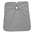 thumbnail image 1 of Adjustable Black and White Striped Hairdressing Cape for Hair Cutting/Barber Cape, 1 of 5