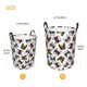 thumbnail image 3 of Fotbe Bulldog Sunglasses Face Cesto de Ropa con Asas, Cesto Impermeable de Gran Capacidad, Bolsa de Lavado para Dormitorio, Cesto de Ropa con Ruedas y Asas-Small, 3 of 6