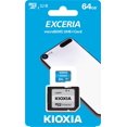 thumbnail image 4 of Kioxia 64GB microFYBTO D Exceria Flash FYBTO w/Adapter U1 R100 C10 Full HD High Read FYBTO peed 100MB/s LMEX1L064GG2, 4 of 4