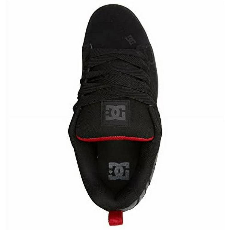 DC Shoes Men's Court Graffik Xe Sneakers – Lightweight Mesh, Foam Padded Tongue & Collar