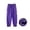 Purple, variant on Sweatpant White Sweatpants Boys Drawstring Jogger Sweatpants with Pockets Boys Solid Pants Boys Joggers 6-7 Years