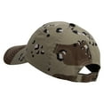 thumbnail image 3 of US Army Embroidered Enzyme Washed Camo Cap - Desert OSFM, 3 of 5