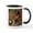 White/Black Inside, variant on CafePress - Steampunk Snoopy Mug - 11 oz Ceramic Mug - Novelty Coffee Tea Cup