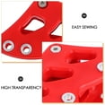 thumbnail image 3 of ETHZZLE Red Motorcycle Chain Guide Guard for Offroad Bikes Durable Easy Installation Chain Protection, 3 of 6