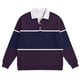 thumbnail image 4 of Hombres Camisa de Manga Larga Vintage Impreso Botón Abajo Cuello Turndown Casual Verano Sólido, 4 of 5