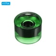 thumbnail image 3 of Uxcell 70mm 78A Soft Cruiser Wheels Street Wheels Skateboard Wheel Replacement PU Clear Green 4 Pack, 3 of 5
