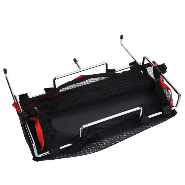 Estante colgante de mesa, estante de red de almacenamiento, estante para bolsas de barbacoa para acampar, cesta de almacenamiento para acampada, muy versátil