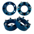 thumbnail image 1 of 4Pcs 2" Blue Wheel Spacers 6x5.5 fits Toyota 4Runner Tacoma Sequoia FJ 6x139.7, 1 of 5