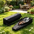 thumbnail image 4 of Grill Tool Storage Bag,Waterproof Tear-Resistants Storage Bag for Camping Hiking BBQ Party 17.7x3.2x3.2 Inch, 4 of 7