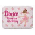 thumbnail image 1 of Carolines Treasures BB5390RUG Ballet Dance Brunette Machine Washable Memory Foam Mat, 1 of 4