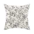 thumbnail image 3 of Fall Pillow Covers Fall Decorations Gray Sofa Couch Pillow Covers Square Summer Pillow Covers 18x18 Thanksgiving Flower Print Pillowcase Decorative Throw Pillow Covers Cushion Cases, 3 of 6