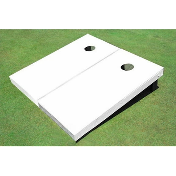 White Primered Non-Painted Cornhole Set