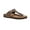 Brown, variant on CUSHIONAIRE Women's Leah Cork Footbed Sandal with +Comfort