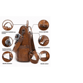 thumbnail image 3 of Mochila mujer Antirobo Marrón Malubero  Malu594, 3 of 3
