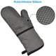 thumbnail image 3 of Un par de guantes de silicona para hornear guantes para horno de microondas Ormromra LN-1121, 3 of 8