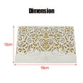 thumbnail image 3 of Mistaha 20pcs Pattern Invitation Cards Invitation Holders for Wedding Birthday Party Anniversary, 3 of 8