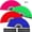 Four Colors, variant on 4 Pcs Large Chinese Folding Fans, Large Folding Hand Fans, Chinese Handheld Tai Ji Fan for Line Dancing Big Handheld for Men and Women Dancing Boots on the Ground(Black, White)