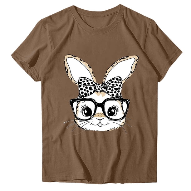 Camisetas de Manga Larga de Mujer de Moda Casual Impreso Cuello Redondo para Navidad, Fiesta Y Ocio