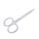 thumbnail image 1 of Tijeras para vello Facial de acero inoxidable, herramienta de maquillaje para cejas, pestañas postizas, 1 of 1