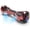 red, variant on Starship Hoverboard with Bluetooth Speaker, Chrome Color Self Balancing Scooters with Science Fiction Design and 6.5 inch LED Wheels