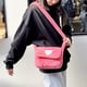 thumbnail image 3 of Bolso de hombro con almohada para mujer, bolso de mensajero suave, bolso diario de invierno para mujer ligero, 3 of 6