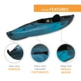 thumbnail image 6 of Lifetime Guster 10 ft. Sit-Inside Kayak, Lightning Fusion (90852), 6 of 27