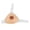 Brown, variant on BIMZUC Women's Silicone Breast Form with Adjustable Single Strap Triangular Mastectomy Prosthesis Brown Size S A Cup