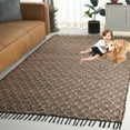 thumbnail image 3 of SAFAVIEH Cape Cod Fallon Geometric Area Rug, Black/Natural, 4' x 6', 3 of 11