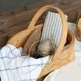 thumbnail image 3 of Clearance!!Storage Basket ,Fruit Basket, Bread Basket Organizer Multiple Sizes Picnic Basket Hand Woven Wood Chip, 3 of 7