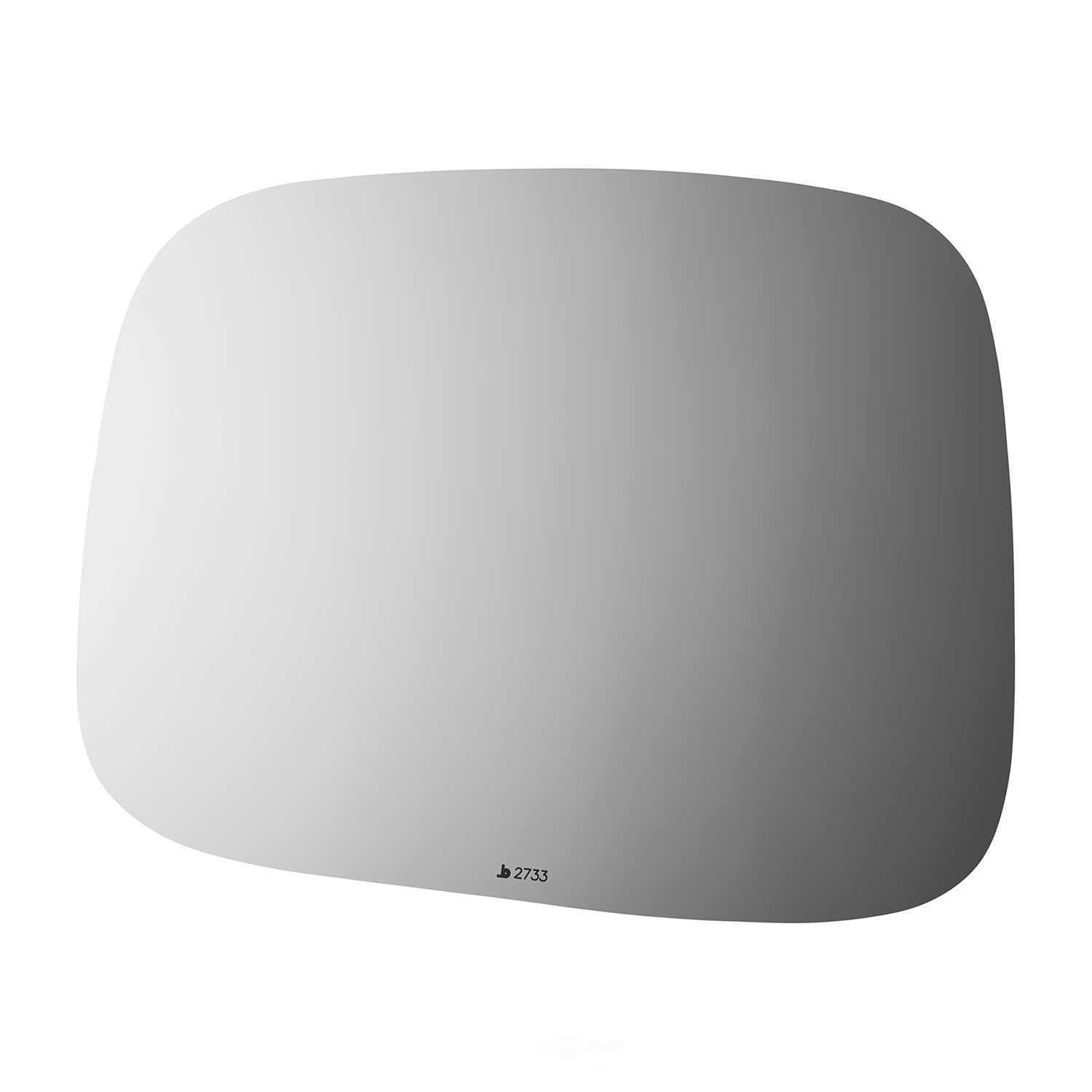 Burco Side View Mirror Replacement Glass - Clear Glass - 2733