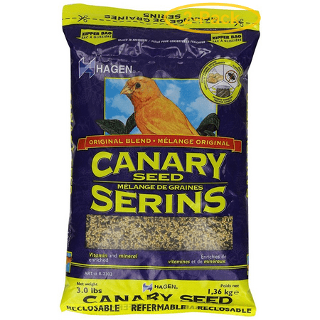 Hagen Canary Seed - VME 3 lbs - Pack of 2 (Best Canary Seed Mix)